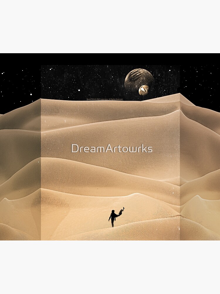 Thumbnail 6 of 6, Throw Blanket, Dune, Arrakis designed and sold by DreamArtowrks.