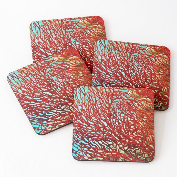 Item preview, Fire Coral - Red designed and sold by bjensenoceans.
