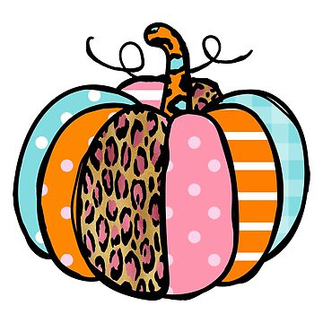 Artwork thumbnail, Patchwork Pumpkin by ChelleCreate