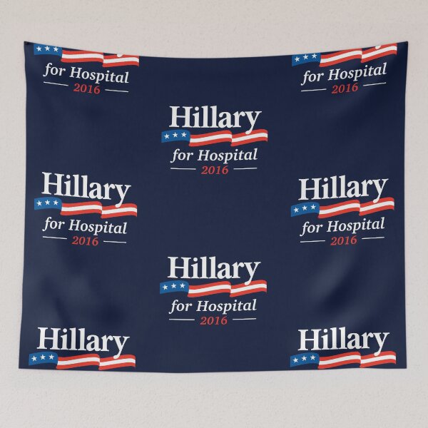 Item preview, Hillary For Hospital designed and sold by Yipptee Shirts.