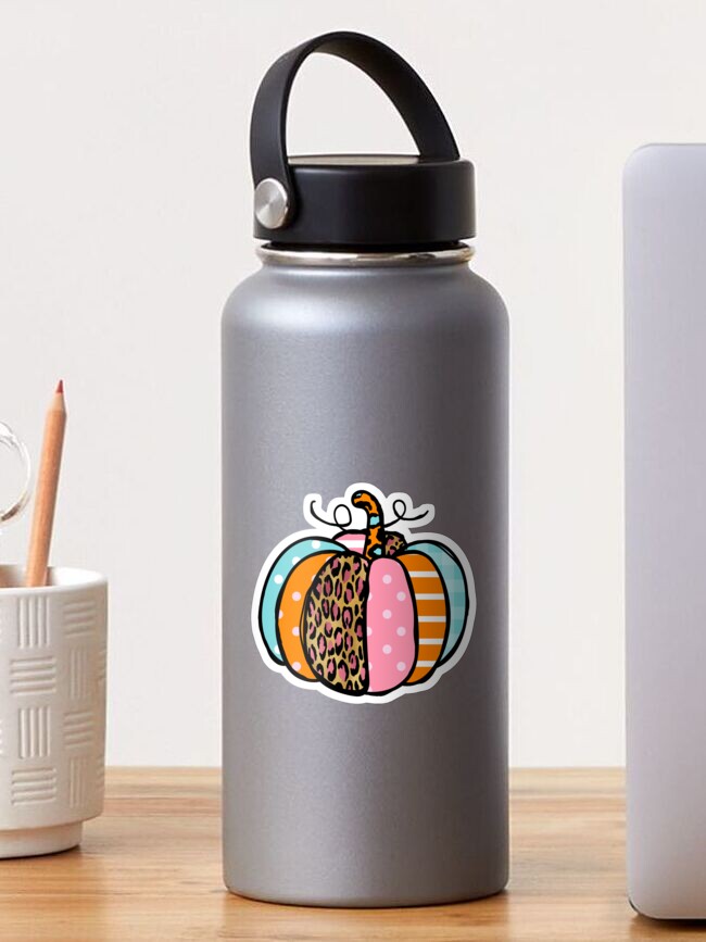 Vinyl Sticker: Patchwork Pumpkins Vinyl Sticker: Patchwork Pumpkins