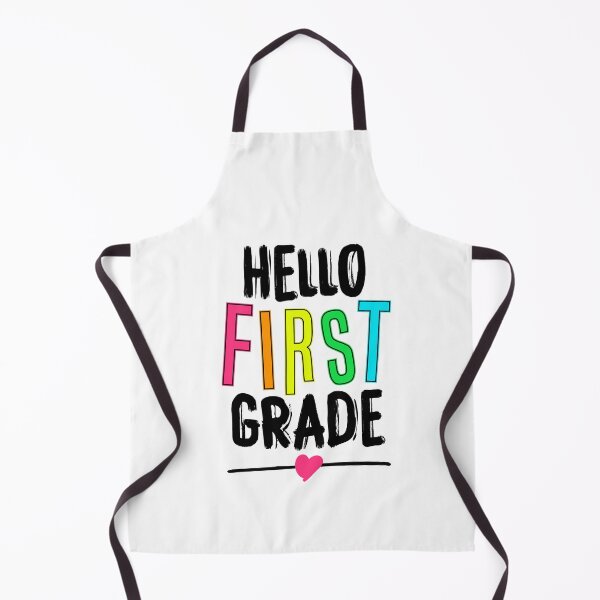 Item preview, Hello First Grade Colorful  - back to school gift designed and sold by redblackline.