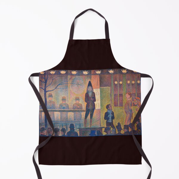 Item preview, Neo Impressionism Painting Circus Sideshow (ca. 1887–1888) by Georges Seurat designed and sold by Designedbysm.