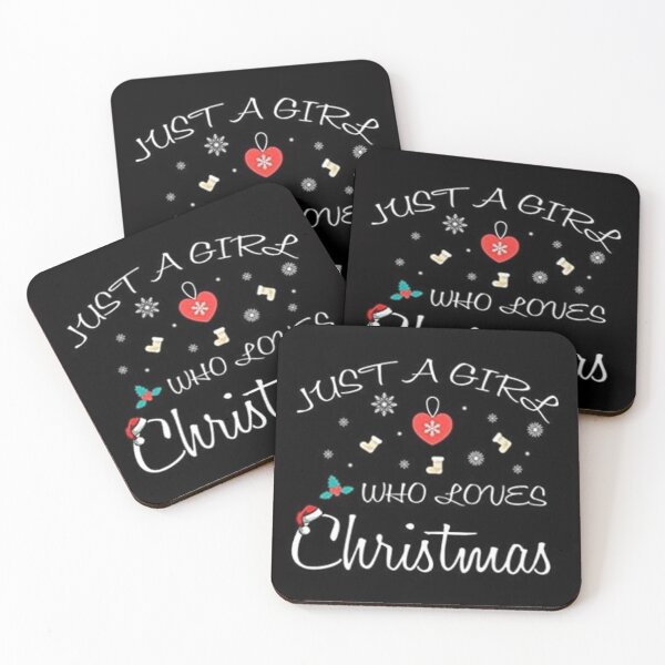 Item preview,  Girl loves Christmas designed and sold by UrbanBubules.