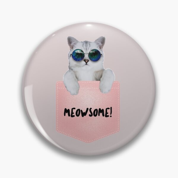 Item preview, Meowsome / Meow / funny cat designed and sold by DomZo.