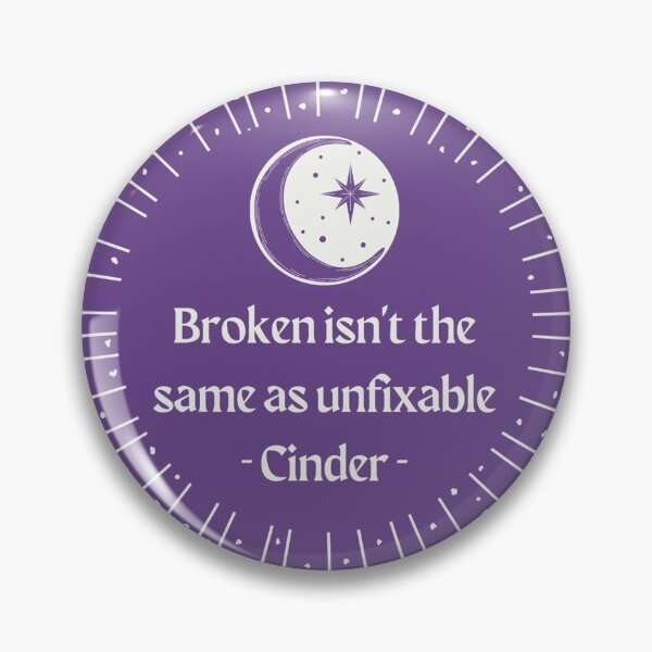 Item preview, Lunar Chronicles Broken Isn't the Same as Unfixable designed and sold by Cool Gal, Cool Cats.
