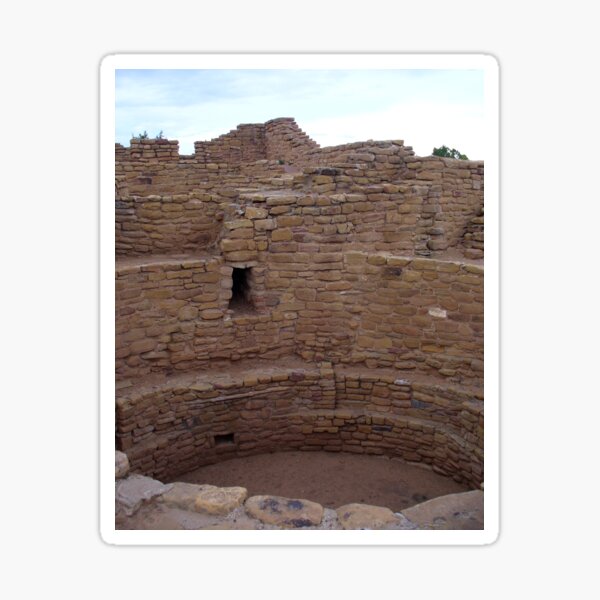 Aztec National Monument, New Mexico, USA Sticker