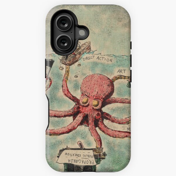 Item preview, Gut gerüstet für die Revolution – Octopus & Revolution designed and sold by Loki Propagandart.