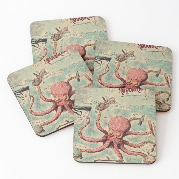 Item preview, Well Armed For Revolution - Octopus & revolution designed and sold by Loki Propagandart.