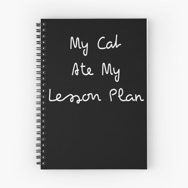 Item preview, My Cat Ate My Lesson Plan Cat Lovers And Teachers Gifts  designed and sold by Zoo-Moo.