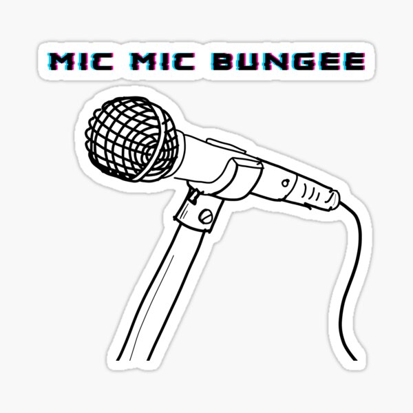 "Mic Drop Mic Mic Bungee BTS" Sticker for Sale by IITLunae Redbubble