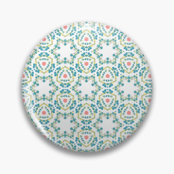 Artikelvorschau, Abstract Geometric Feminine in Colorful Soft Orange, Lemon Yellow, Blue Teal, Hot Pink, and Fresh Green entworfen und verkauft von cozycaroline.