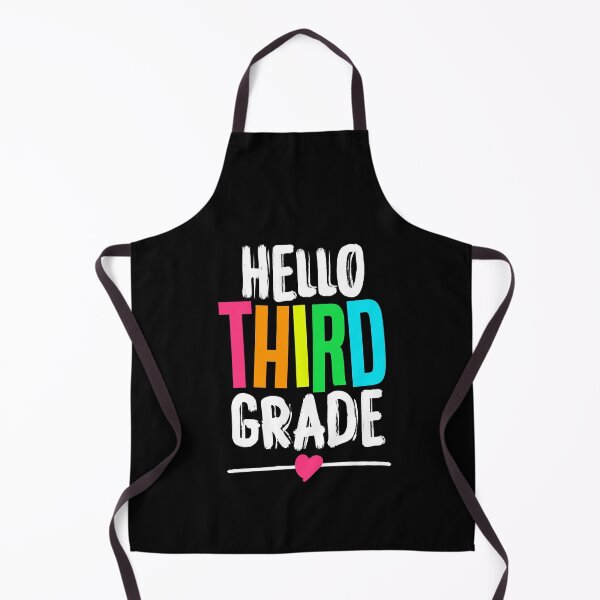 Item preview, Hello Third Grade Colorful  - back to school gift designed and sold by redblackline.