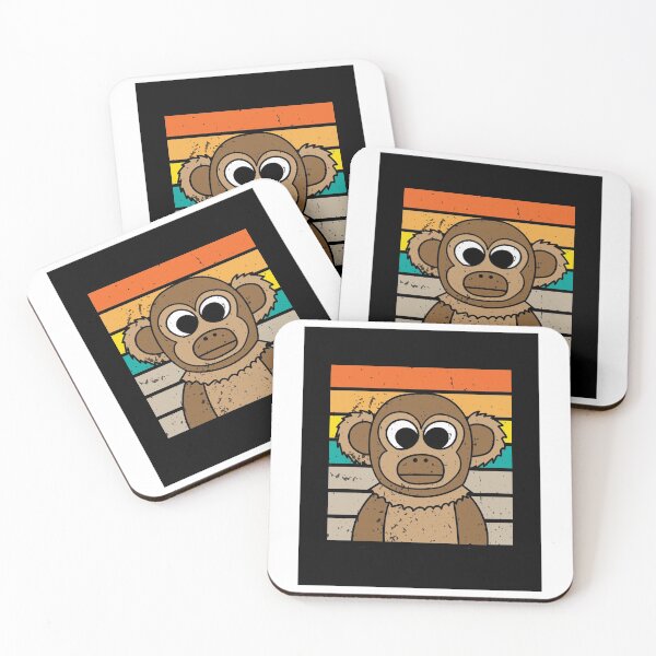 Item preview, Retro Monkey Chimpanze Animal Lovers designed and sold by flofin.