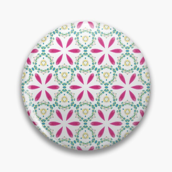 Artikelvorschau, Abstract Geometric Feminine in Colorful Soft Orange, Lemon Yellow, Blue Teal, Hot Pink, and Fresh Green entworfen und verkauft von cozycaroline.