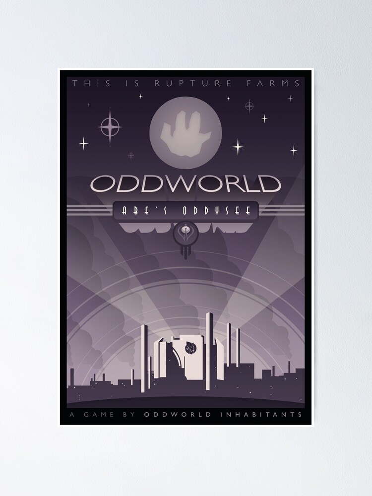 Alternate view of Oddworld: Abe's Oddysee Poster
