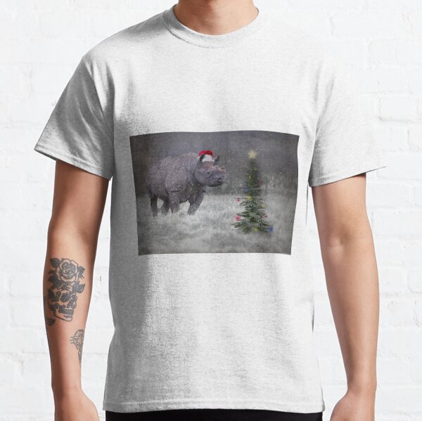 Item preview, Rhino Santa designed and sold by Conservation Art Emporium.