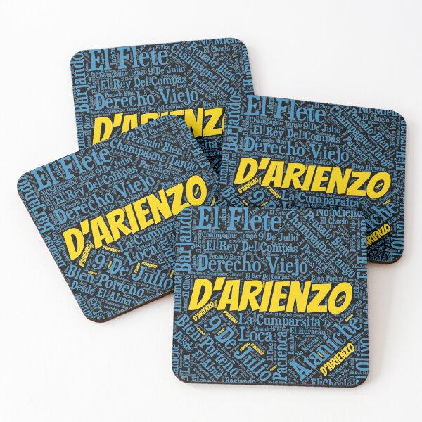 Item preview, Argentine Tango D'Arienzo Word Font Art designed and sold by infinitetango.