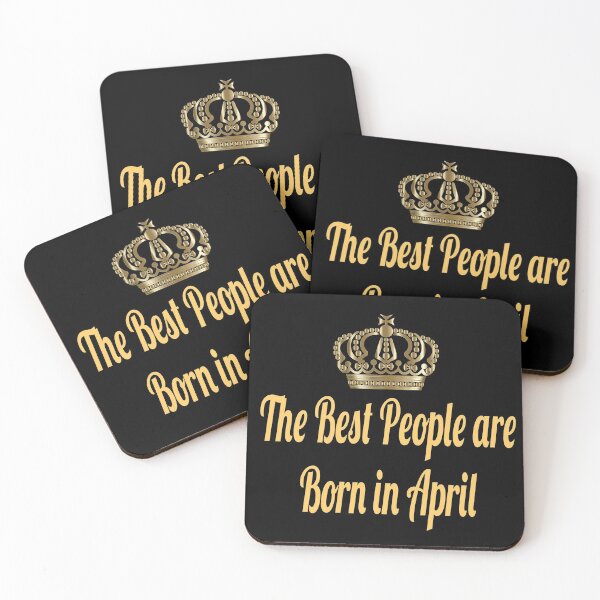 Item preview, The Best People Are Born In April designed and sold by Queen1120.