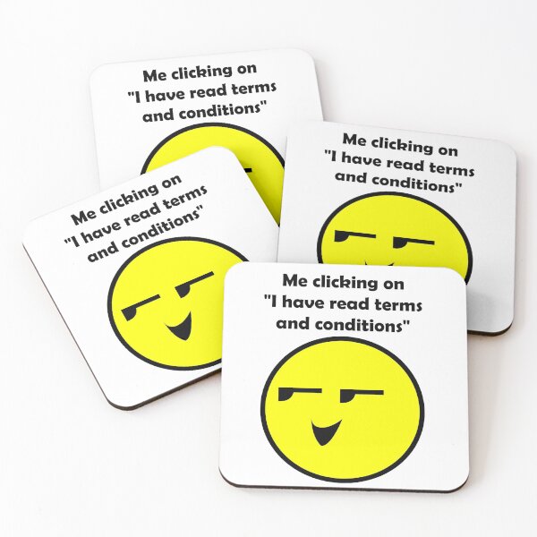 Item preview, Me clicking on "I have read terms and conditions" designed and sold by Dobsy.