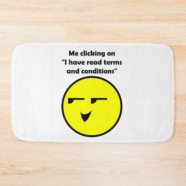 Item preview, Me clicking on "I have read terms and conditions" designed and sold by Dobsy.