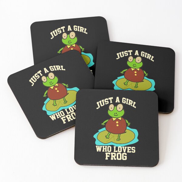 Item preview, Just A Girl Who Loves frog designed and sold by papaipapai198.