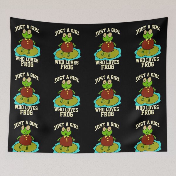 Item preview, Just A Girl Who Loves frog designed and sold by papaipapai198.