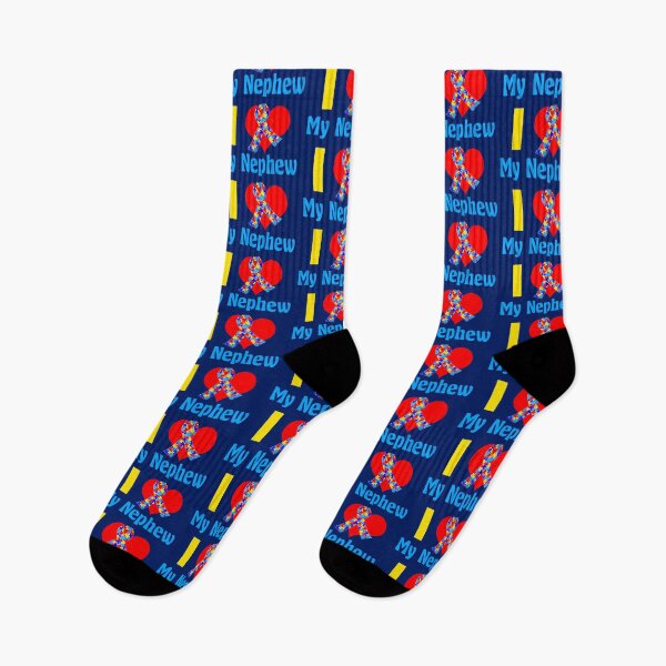 Item preview, I Love My Nephew Autism Awareness designed and sold by Epic Love Designs.