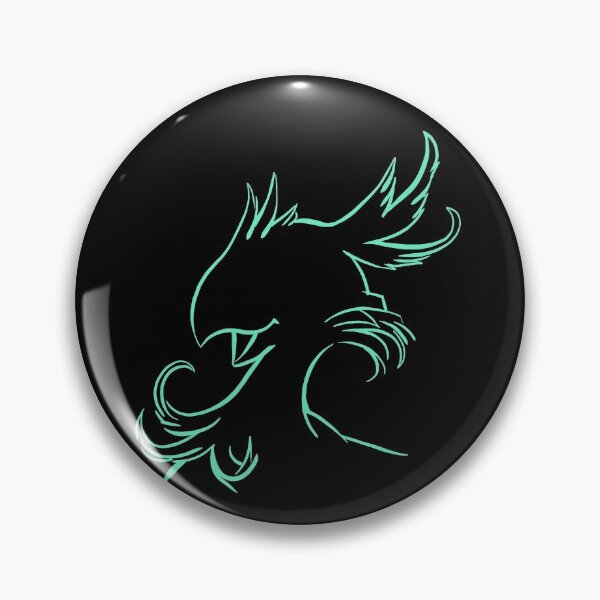 Item preview, chocobo lineart designed and sold by picapickup.
