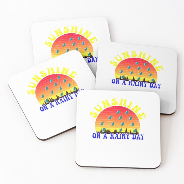 Item preview, Retro sunshine Rainy Day designed and sold by Redmanrooster.