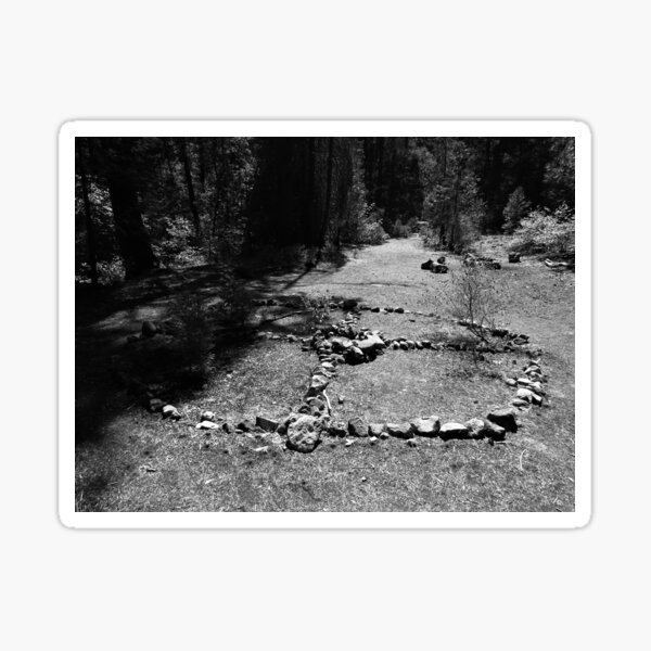 Medicine Wheel, Mount Shasta, California Sticker