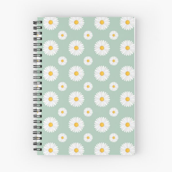 Item preview, Sage Green Daisy Pattern - Floral designed and sold by thelustrous.