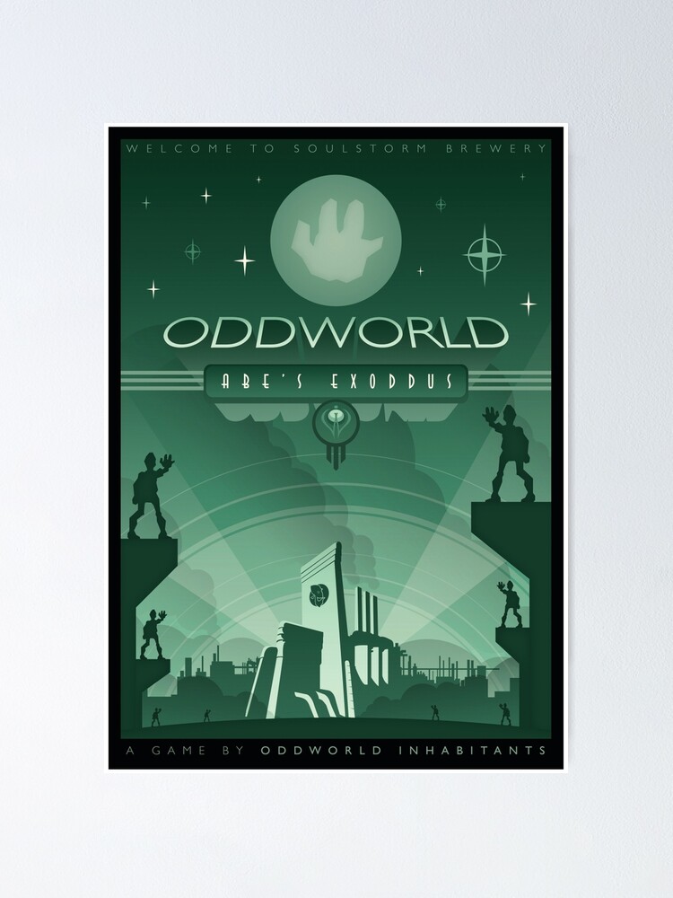 Alternate view of Oddworld: Abe's Exoddus Poster