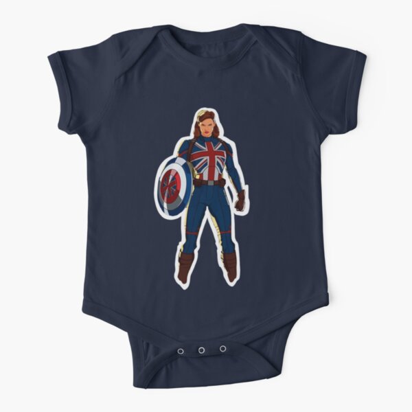 Superhero Short Sleeve Baby One-Piece