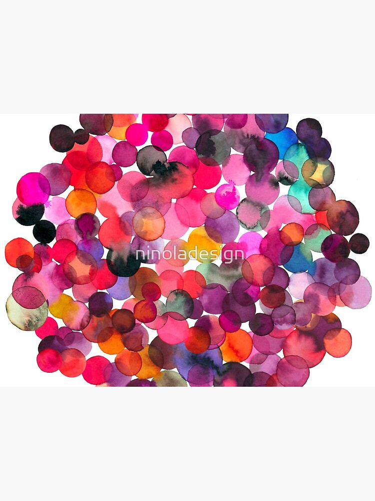 Watercolor dots by ninoladesign