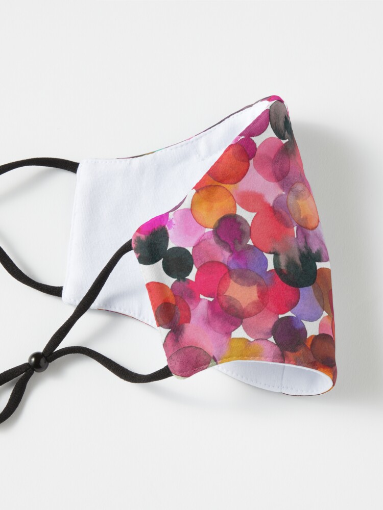 Alternate view of Watercolor dots Mask