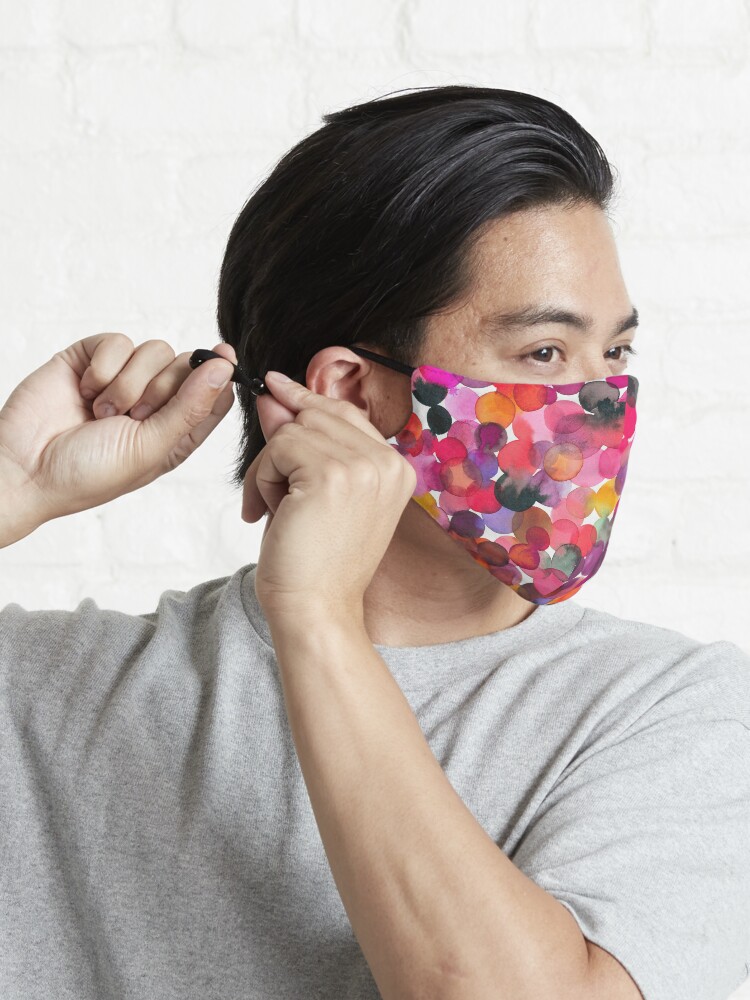 Alternate view of Watercolor dots Mask