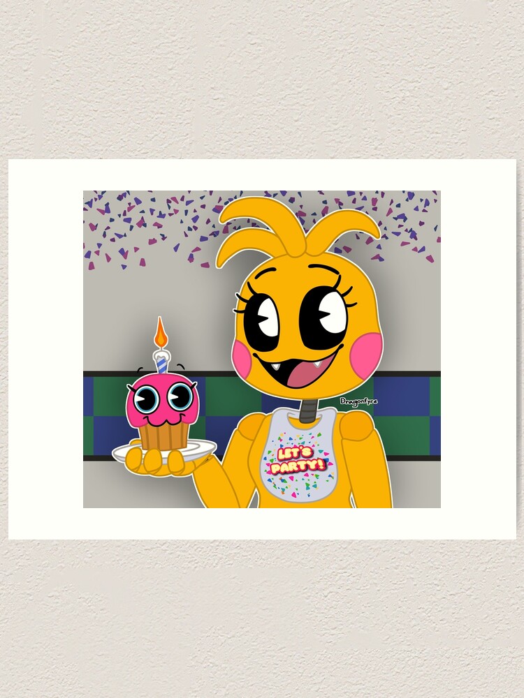 fnaf toy chica cupcake