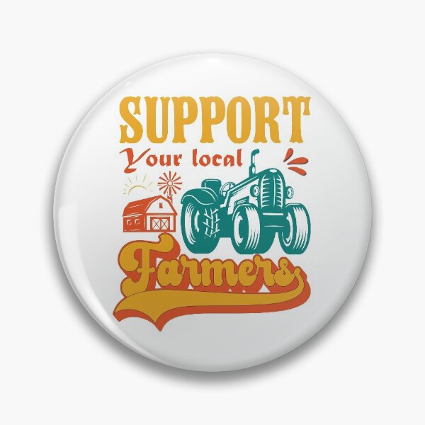 Item preview, Support Your Local Farmers designed and sold by PROMEN Creativity.