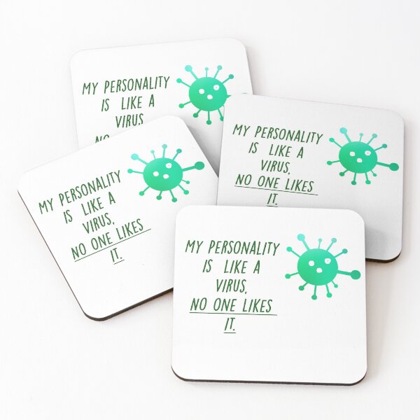 Item preview, Personality Virus designed and sold by Only4sometimes.