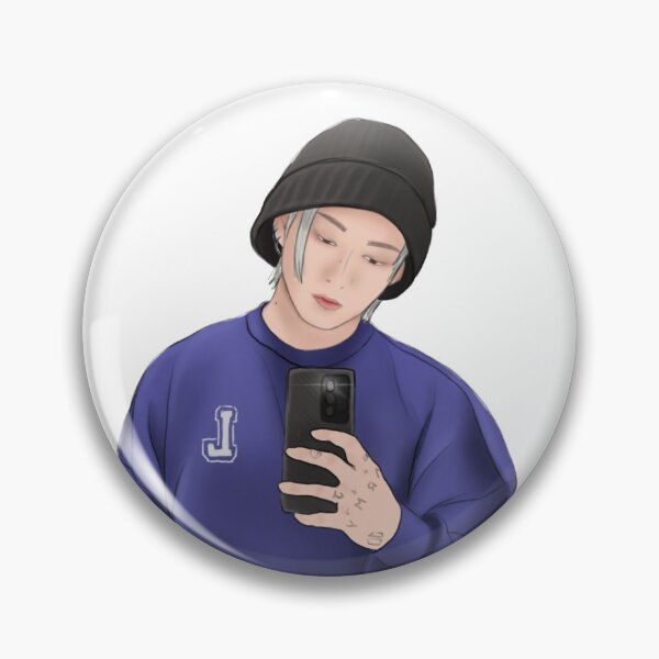 Item preview, BTS Jungkook blue sweater designed and sold by Whalien-Studio.