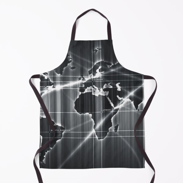 Item preview, Shining Digital World Map - Silver designed and sold by NexusArts.