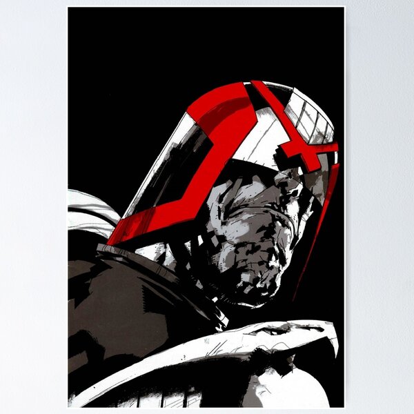 Dredd ultimate judge Poster And Trowel Poster And Prints Canvas Painting  Wall Pictures Art Decoration - AliExpress