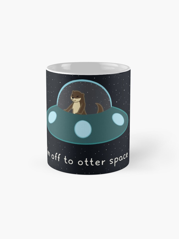 Alternate view of Otter Space Mug