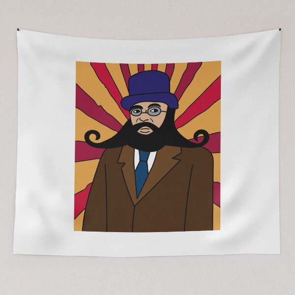 Item preview, Crazy Long Beard Hipster designed and sold by flofin.