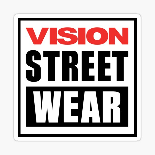 Vision Street Wear Sticker
