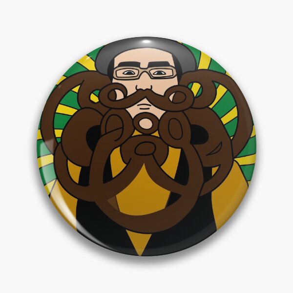 Item preview, Crazy Long Beard Hipster designed and sold by flofin.