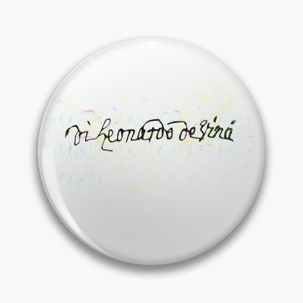 Item preview, Leonardo da Vinci signature  designed and sold by mikoala50.