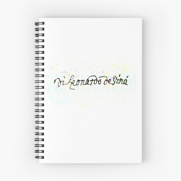 Item preview, Leonardo da Vinci signature  designed and sold by mikoala50.
