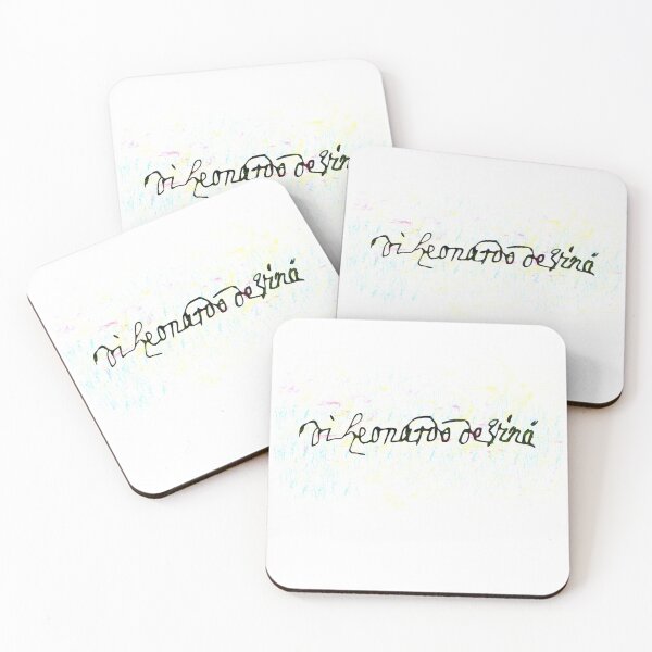 Item preview, Leonardo da Vinci signature  designed and sold by mikoala50.